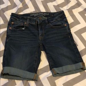 American Eagle super stretch jean shorts